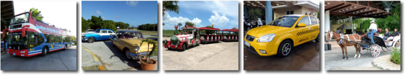 Public Transportation available in the Jardines del Rey